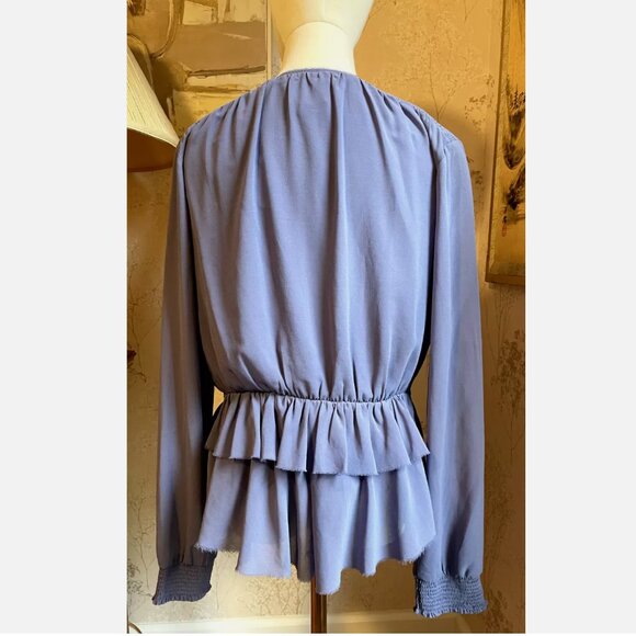 Greylin Lavender Chennei Tiered Top - Picture 14 of 14